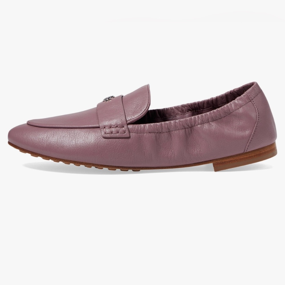Tory Burch Ballet Loafer (Cipria) Women's Shoes Size 7.5 M Cipria color - Picture 2 of 6